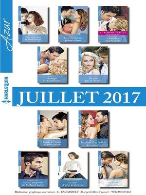 cover image of 10 romans Azur + 1 gratuit (n°3845 à 3854--Juillet 2017)